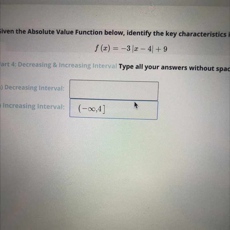 What's the decreasing interval?-example-1