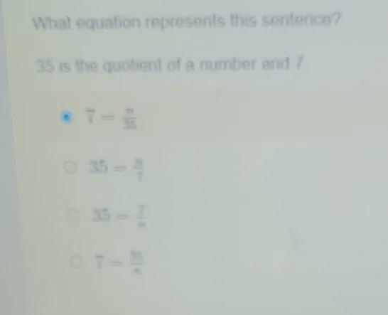 Whthan a number is 16. On - 7 = 16 - 0 7 = 16 - 1 0 7 = n - 16 c 7- n = 16at equation-example-1