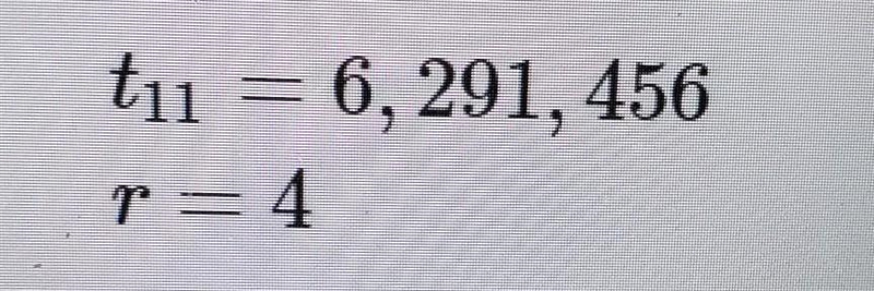 Calculate the value of the 1st term for the geometric sequence-example-1