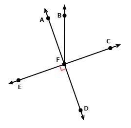 (quick) What is an angle that is supplementary to ∠ DFE?-example-1