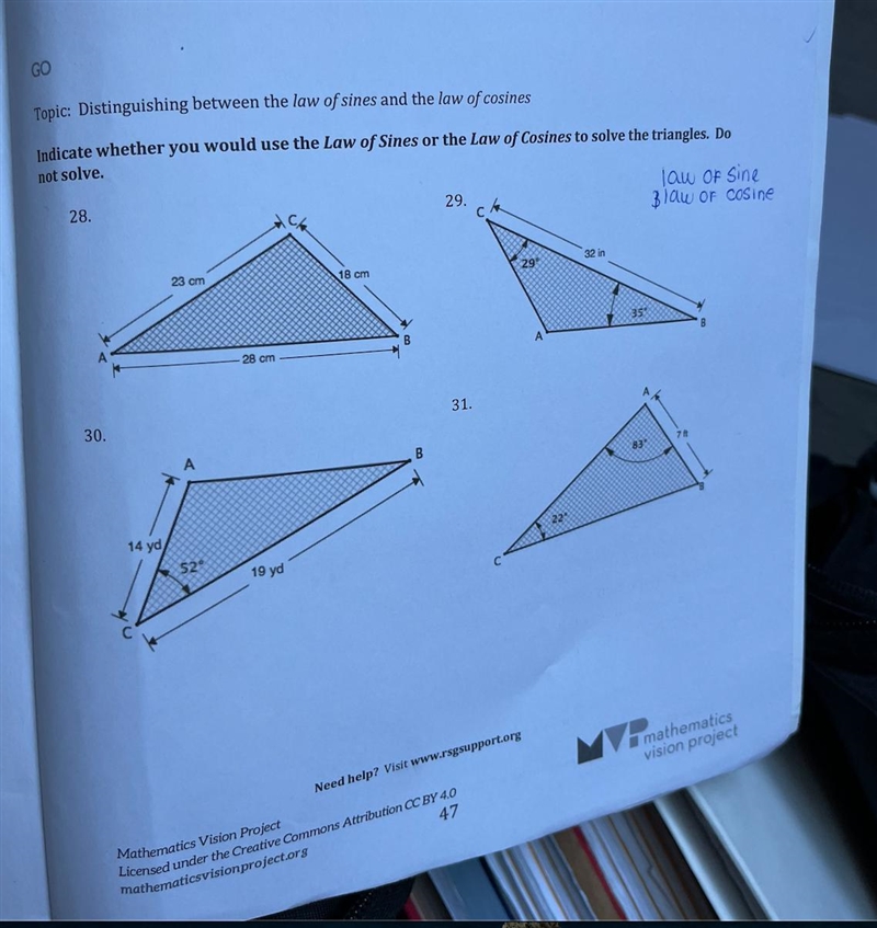 Can you solve 29? Although it says not to solve-example-1