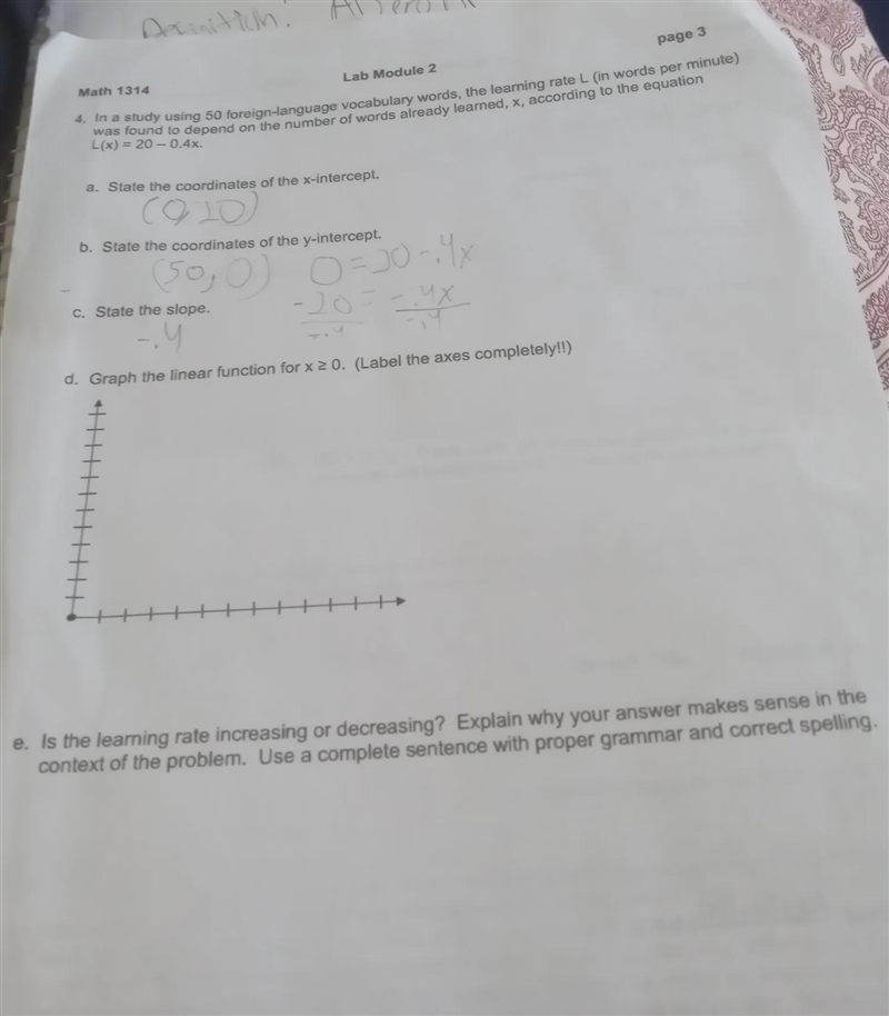 I need help with this question check parts a b and c and answer parts d and e-example-1