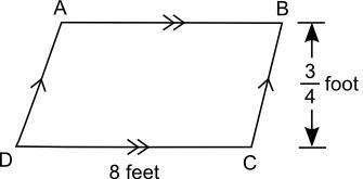 What is the area of the parallelogram? Show your work. (5 points)-example-1