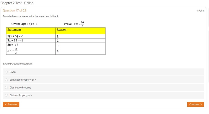 Provide the correct reason for the statement in line 4. (please help)-example-1