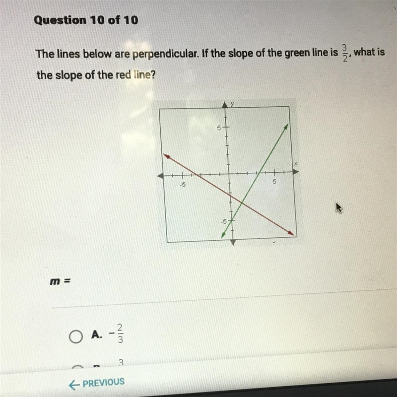 How do you find the slope of the second line-example-1