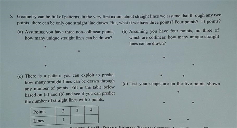 Geometry can be full of patterns. In the very first axiom about straight lines we-example-1