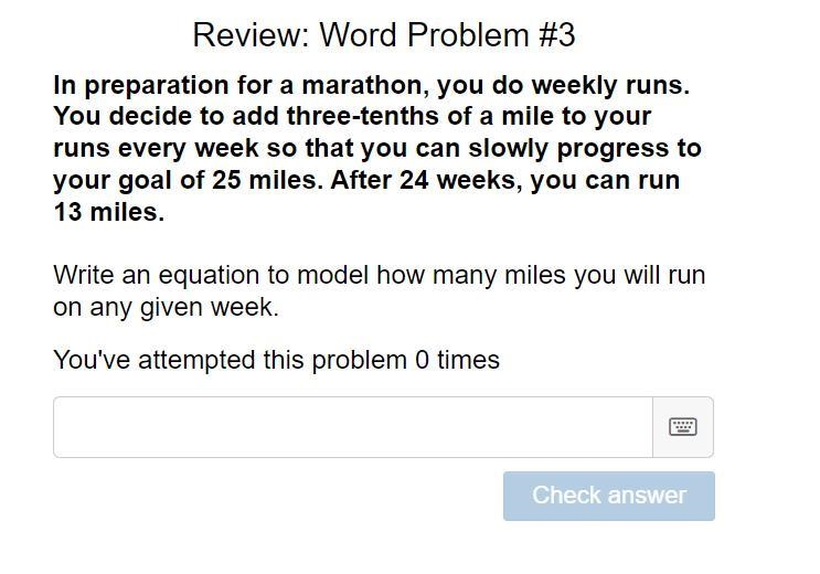 PLS HELP I NEED THE EQUATION IN SLOPE INTERCEPT Or POINT SLOPE FORMAT-example-1