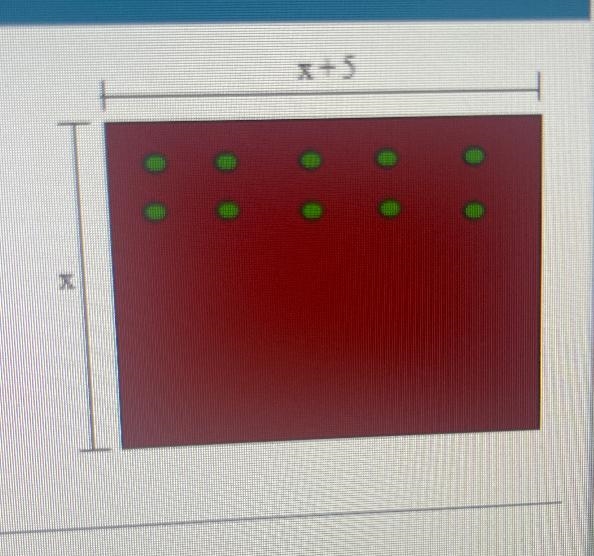 A garden has an area of 336 f?. Its length is 5 ft more than its width. What are the-example-1