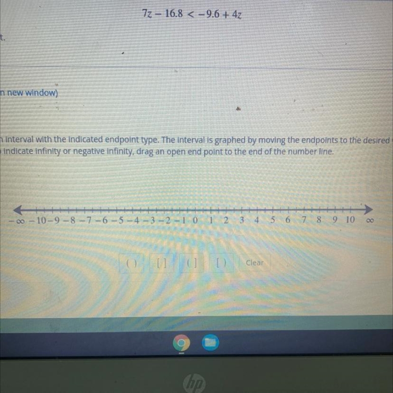 Pressing the buttons will create an interval with the indicator and point type the-example-1