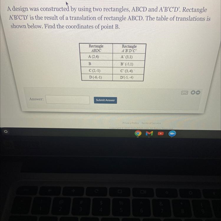 A design was constructed by using two rectangles, ABCD and A'B'C'D'. RectangleA'B-example-1