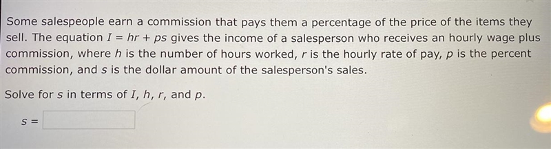 Some salespeople earn a commission that pays them a percentage of the price of the-example-1