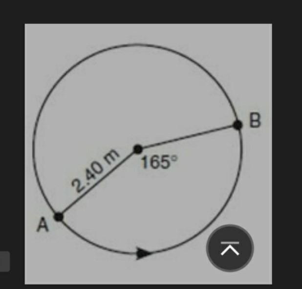 The accompanying diagram shows the path of a cart traveling on a circular track of-example-1