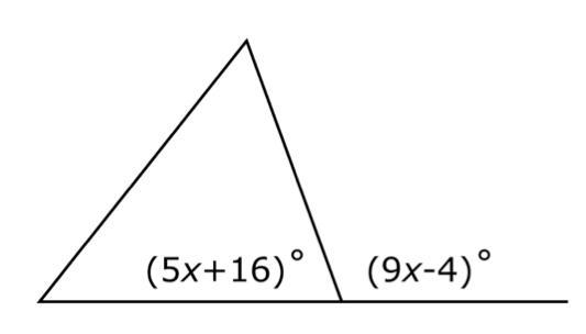 What is the value of x in the figure? Round the answer to the nearest tenth if necessary-example-1