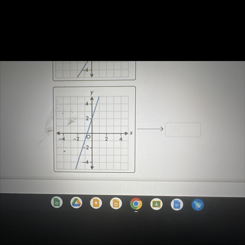 What’s the slope of this graph? Can y’all guys help please ! Thank y’all-example-1