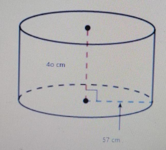 The volume of this cylinder is approximately 12,468.94 cubic feet.The radius is ___ feet-example-1