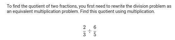 What is the divisor the dividend is 5/9-example-1