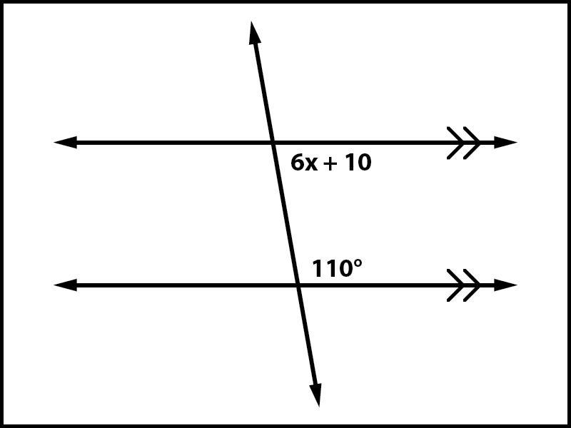 Name the type of angle relationship. Set up the equation and solve for x. Equation-example-1