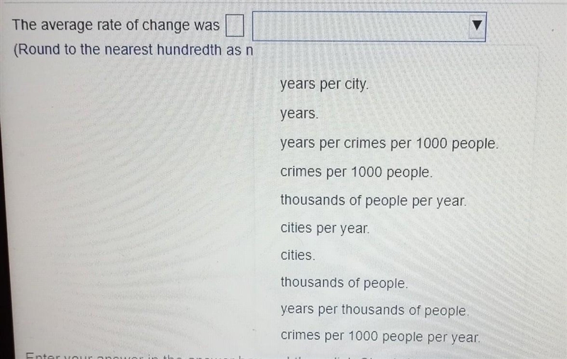 The number of crimes that occurred in a certain city per 1000 people had decreased-example-1