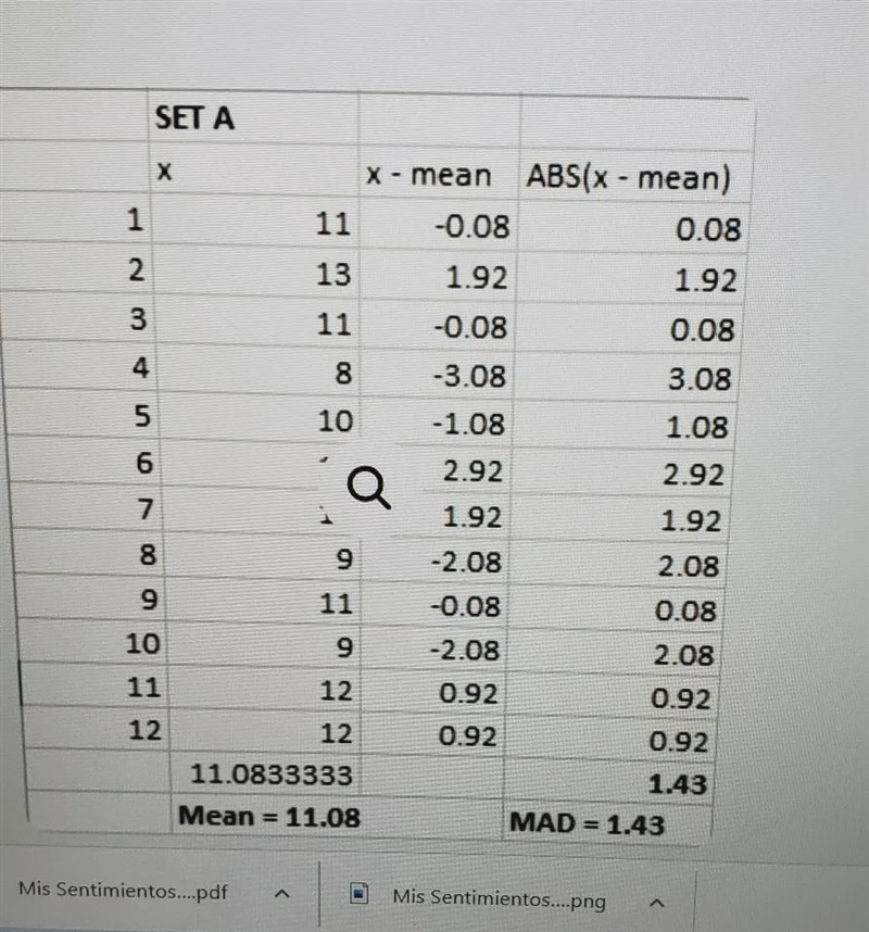 I have 2 sets of numbers and need to calculate the percentage between them.-example-1