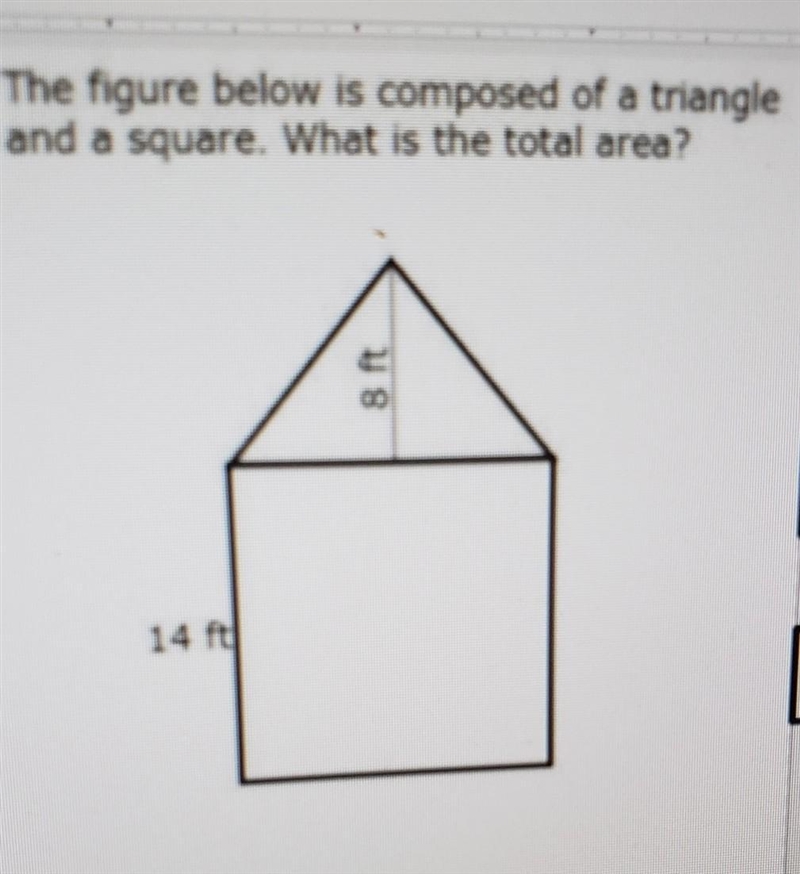 Answer choices:454ft square inches, 252ft square inches, 156ft square inches-example-1