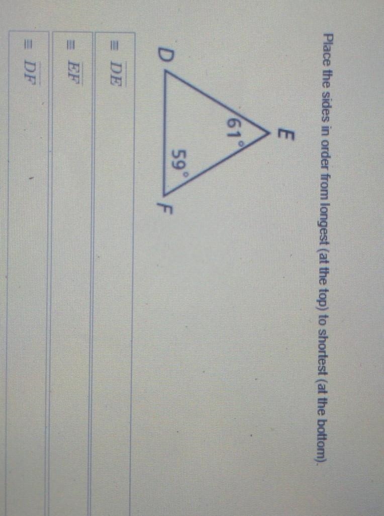 How can I place the sides in order from the longest (at the top) to shorters (at the-example-1