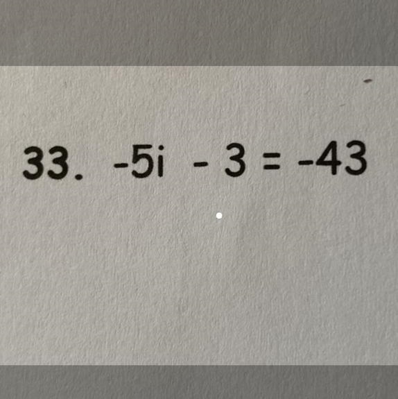 Solve the equation for the variable. Solve for i-example-1