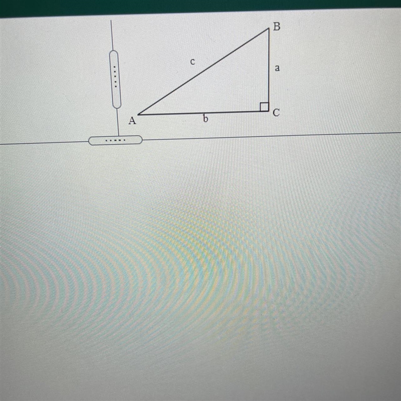 Solve right triangle ABC for all missing parts. Express angles in decimal degrees-example-1