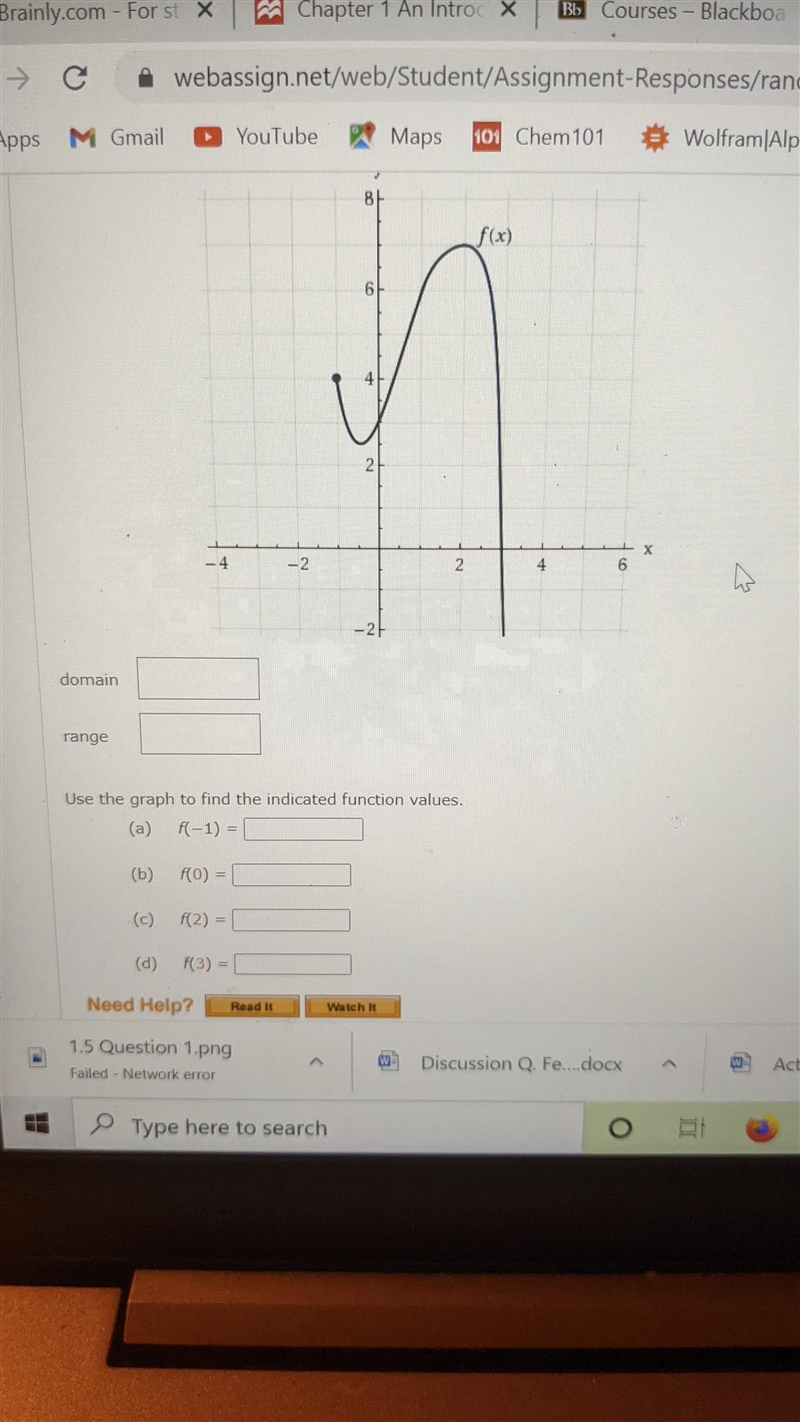 Determine the open intervals on which the function is increasing, decreasing, or constant-example-1