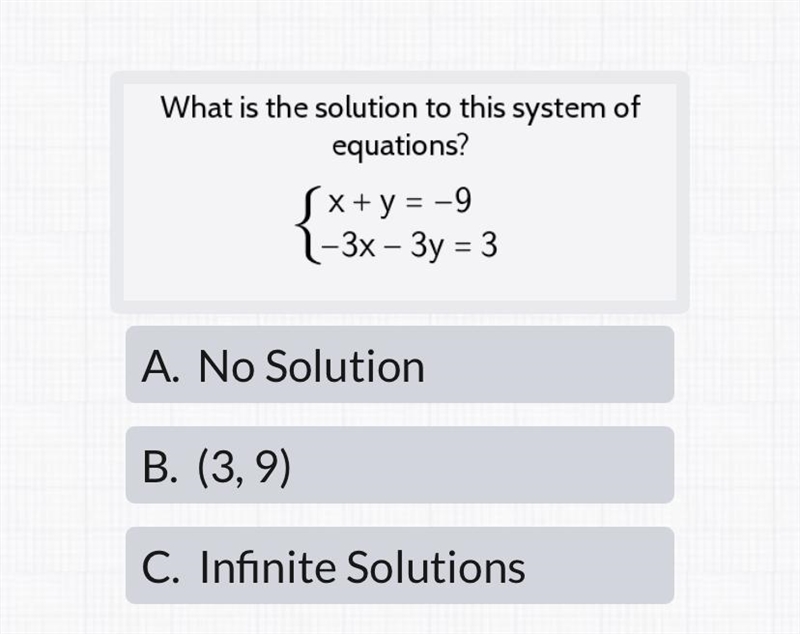 What is the solution to this system of equations?-example-1