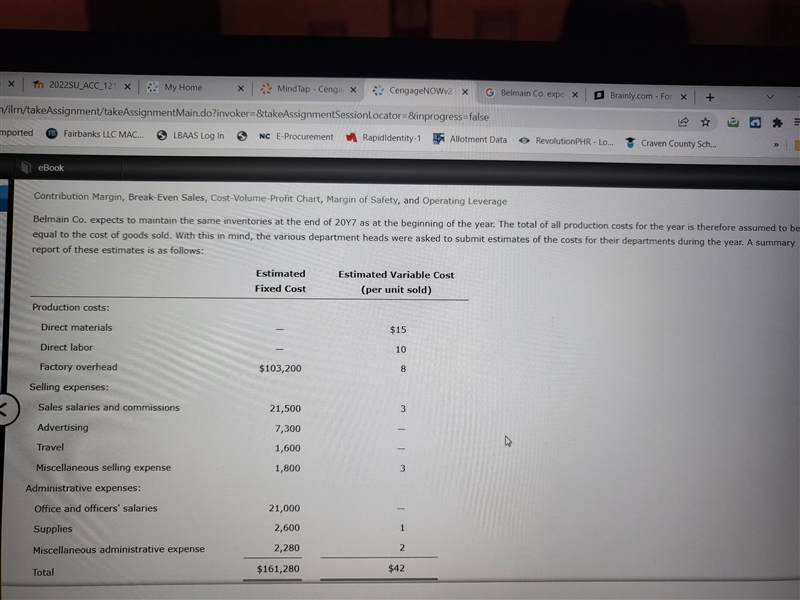 What are the steps to do an estimated income statement?.-example-1