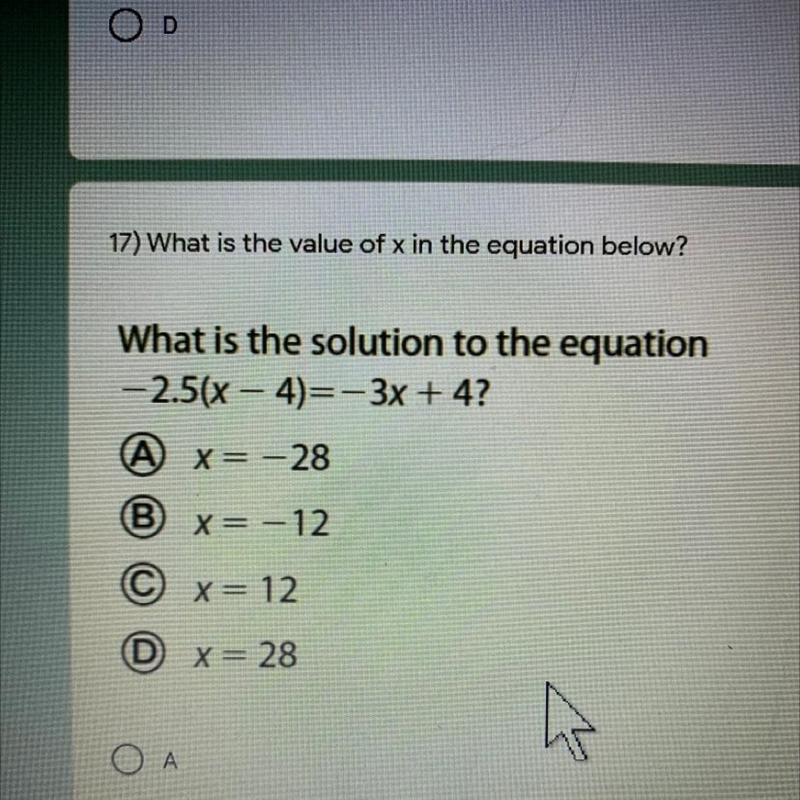 What is the value of x in the equation below? What is the solution to the equation-example-1