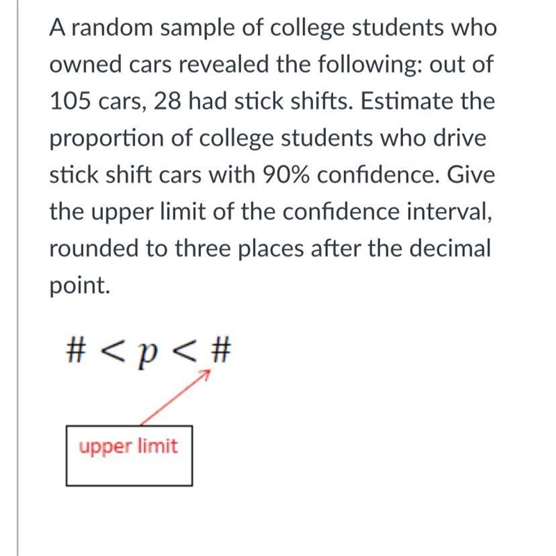 A random sample of college students who owned cars revealed the following: out of-example-1