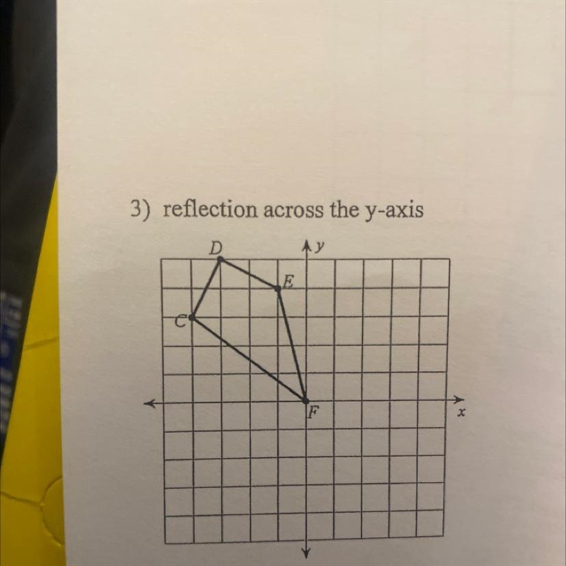 3) reflection across the y-axis-example-1