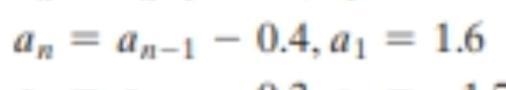 Write the six terms of each arithmetic sequencePlease see picture for question-example-1