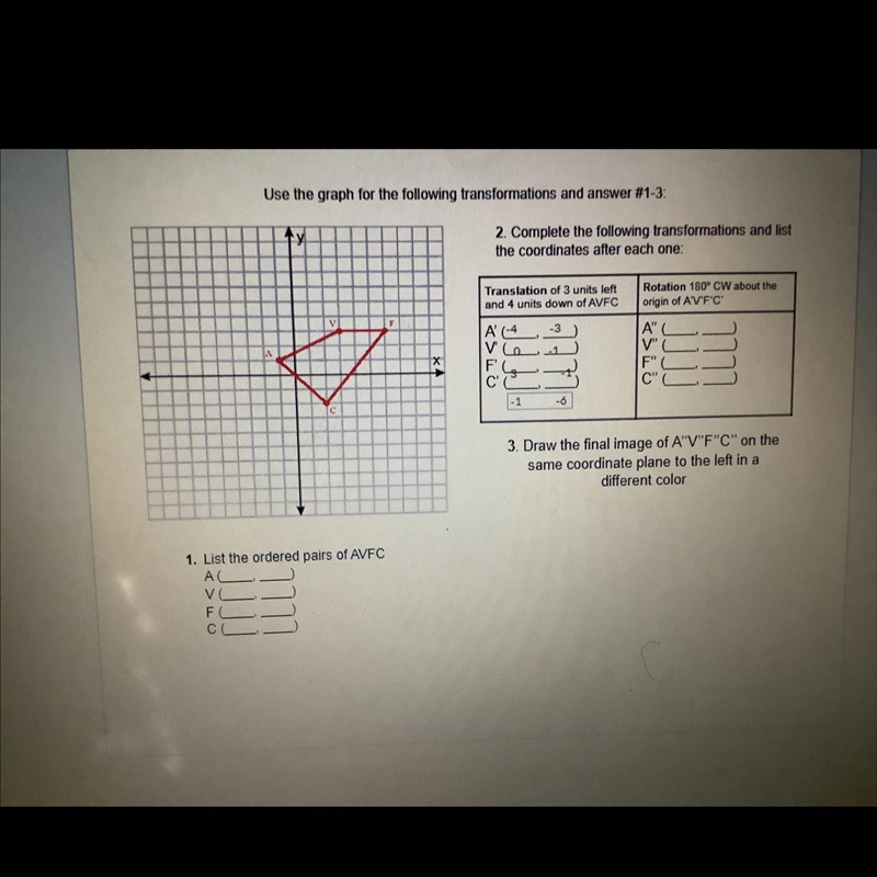 Rotation 180° CW about the origin of AVFC some help would be nice-example-1