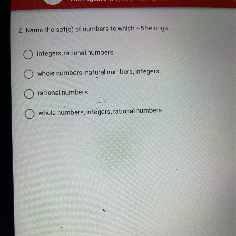 Write the number 0.2 in the form a over b using integers to show that it is a rational-example-1