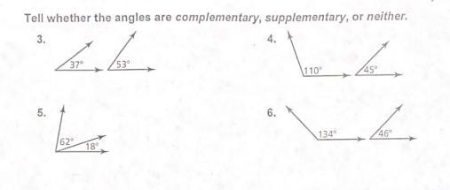 Tell whether the angles are complementary, supplementary, or neither.-example-1