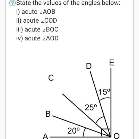 State the values below-example-1