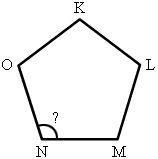 The polygon given below is a regular pentagon. A. 54° B. 108° C. 135° D. 540°-example-1