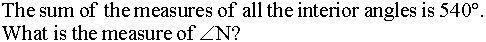 The polygon given below is a regular pentagon. A. 54° B. 108° C. 135° D. 540°-example-2