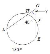 Find the measure of the missing ANGLE. 35 degrees 40 degrees 52 degrees 55 degrees-example-1