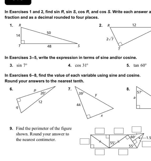 Find the perimeter of the figure shown. Round your answer to the nearest centimeter-example-1