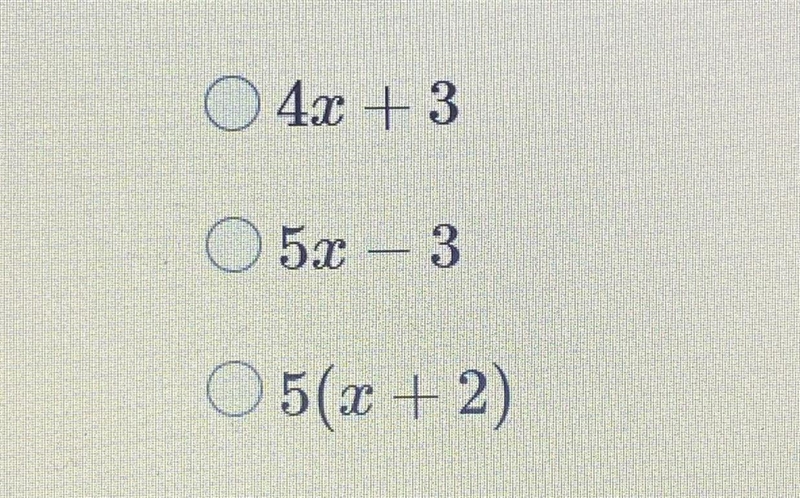 Which expression can be placed on the left side of the equation so that thecompleted-example-1