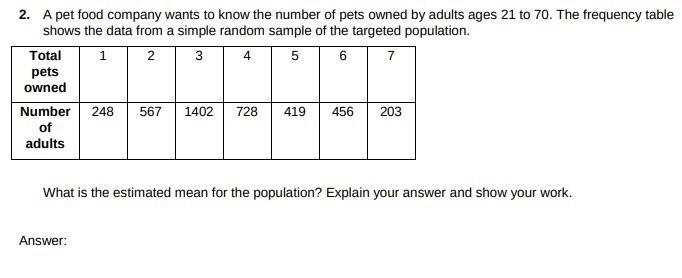 A pet food company wants to know the number of pets owned by adults ages 21 to 70. The-example-1