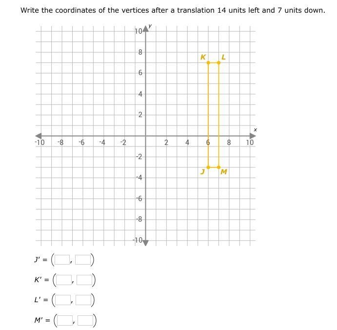 Write the coordinates-example-1