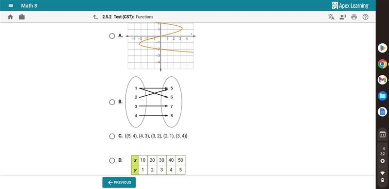 Which relation represents a function?-example-1