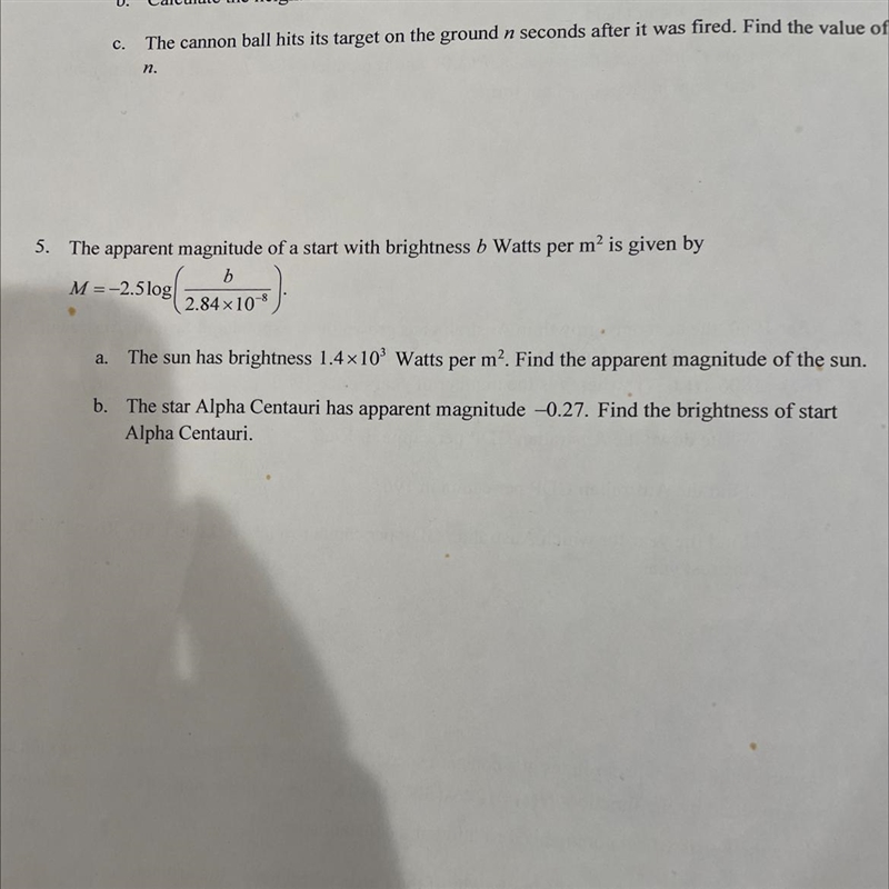 I need help with number part a and bThank you very much-example-1