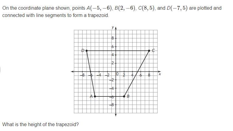 What is the height of the trapezoid?-example-1