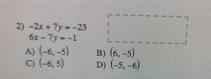 How can i get an elimination out of this equatio-example-1