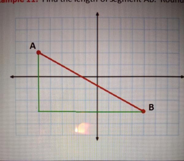 Find the length of segment AB. Round to 1 decimal place-example-1